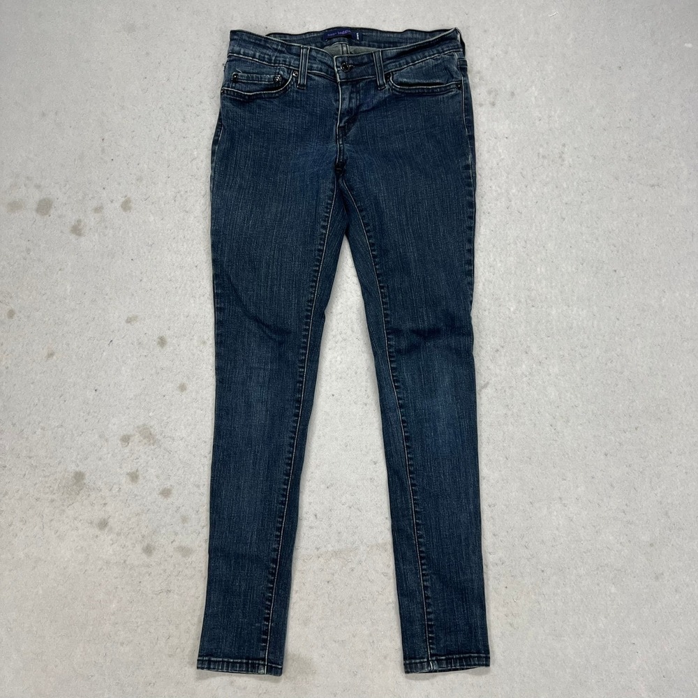 Levis 535 Super Skinny Legging Jeans Dark Wash Indigo Denim 7M Mens